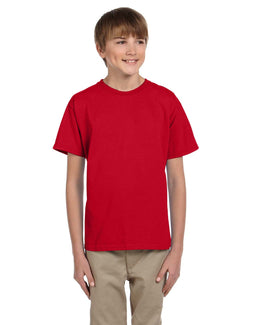 Fruit of the Loom Youth T-Shirt 3931B | Fiery Red - Front