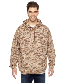 Code V Camouflage Hooded Sweatshirt 3969 | Sand Digital - Front