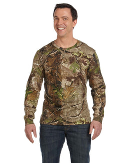 Code V Realtree Camouflage Long Sleeve T-Shirt 3981 | Realtree Apg - Front
