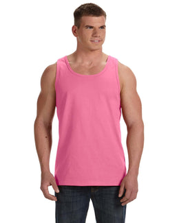 Fruit of the Loom 100% Heavy Cotton HD Tank 39TKR | Neon Pink - Front