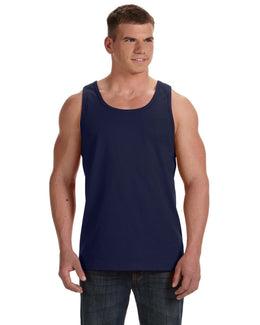 Fruit of the Loom 100% Heavy Cotton HD Tank 39TKR | J Navy - Front