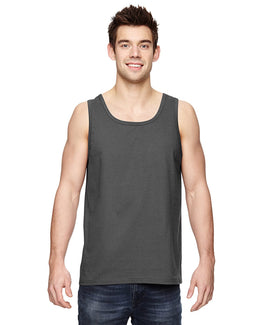 Fruit of the Loom 100% Heavy Cotton HD Tank 39TKR | Charcoal Grey - Front