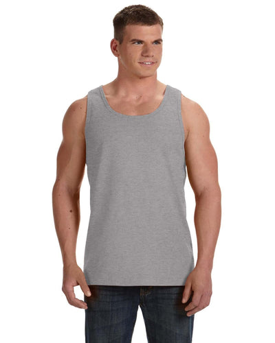 Fruit of the Loom 100% Heavy Cotton HD Tank 39TKR | Athletic Heather - Front