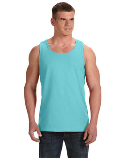 Fruit of the Loom 100% Heavy Cotton HD Tank 39TKR | Scuba Blue - Front