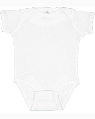 Rabbit Skins Lap Shoulder Creeper 4400 | White - Front
