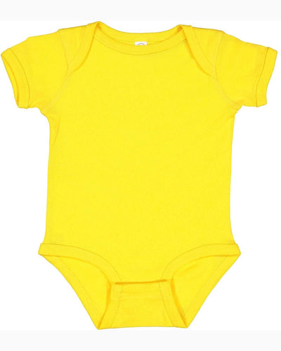 Rabbit Skins Lap Shoulder Creeper 4400 | Yellow - Front