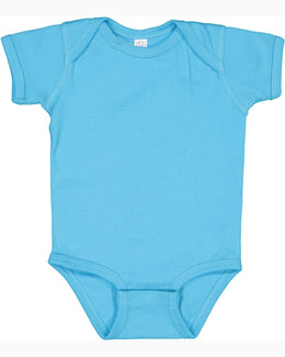 Rabbit Skins Lap Shoulder Creeper 4400 | Turquoise - Front