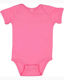 Rabbit Skins Lap Shoulder Creeper 4400 | Hot Pink - Front