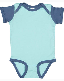 Rabbit Skins Lap Shoulder Creeper 4400 | Chill/ Indigo - Front