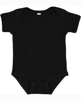 Rabbit Skins Lap Shoulder Creeper 4400 | Black - Front