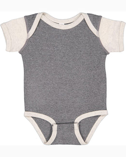 Rabbit Skins Lap Shoulder Creeper 4400 | Grnt Hth/ Nat Ht - Front