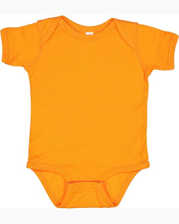 Rabbit Skins Lap Shoulder Creeper 4400 | Mandarin Orange - Front