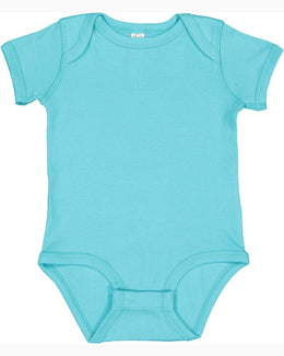 Rabbit Skins Lap Shoulder Creeper 4400 | Caribbean - Front
