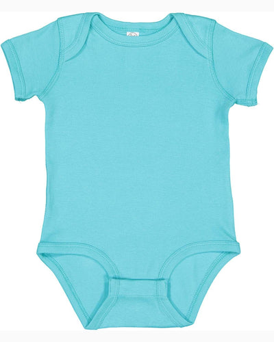 Rabbit Skins Lap Shoulder Creeper 4400 | Caribbean - Front