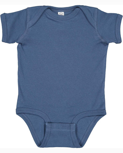 Rabbit Skins Lap Shoulder Creeper 4400 | Indigo - Front