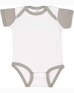Rabbit Skins Lap Shoulder Creeper 4400 | White/ Titanium - Front