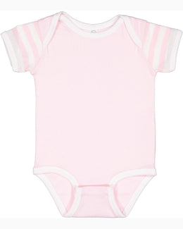 Rabbit Skins Lap Shoulder Creeper 4400 | Blrna/ Wh/ W Str - Front