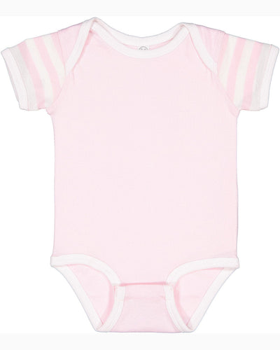 Rabbit Skins Lap Shoulder Creeper 4400 | Blrna/ Wh/ W Str - Front