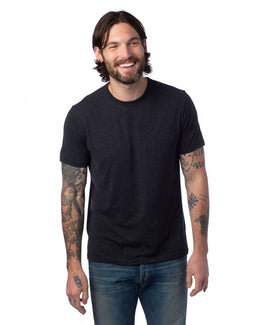 Alternative Mens Modal Tri-Blend T-Shirt 4400HM | Black - Front