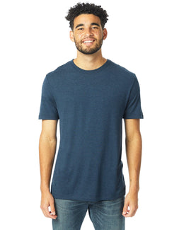 Alternative Mens Modal Tri-Blend T-Shirt 4400HM | Midnight Navy - Front