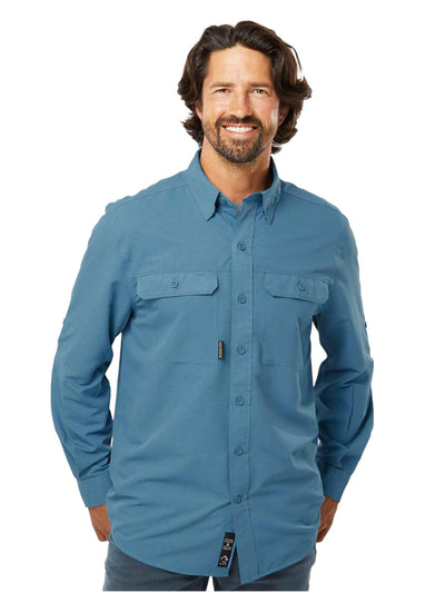 Dri Duck Men's Crossroad Woven Shirt