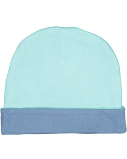 Rabbit Skins Infant Cap 4451 | Chill/ Indigo - Front