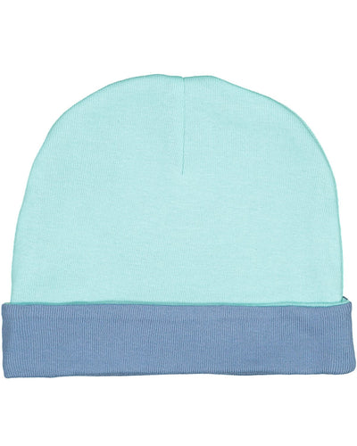 Rabbit Skins Infant Cap 4451 | Chill/ Indigo - Front