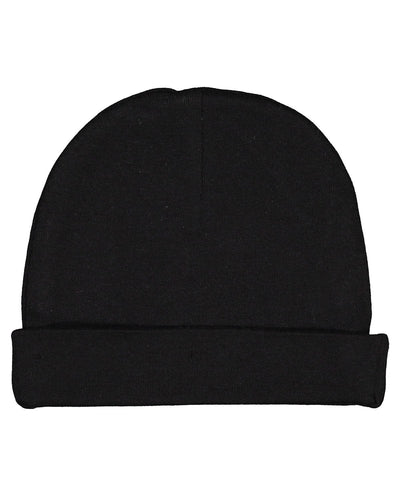 Rabbit Skins Infant Cap 4451 | Black - Front