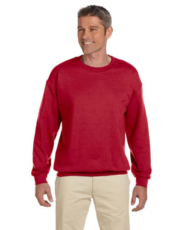 Jerzees SuperSweats 50/50 Crewneck Sweatshirt 4662 | True Red - Front