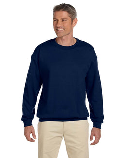 Jerzees SuperSweats 50/50 Crewneck Sweatshirt 4662 | J Navy - Front