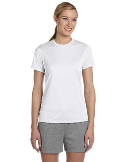 Hanes Ladies Cool Dri T-Shirt 4830 | White - Front