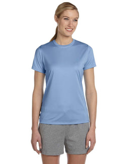 Hanes Ladies Cool Dri T-Shirt 4830 | Light Blue - Front