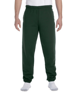 Jerzees Super Sweats 50/50 Fleece Sweatpant 4850P | Forest Green - Front