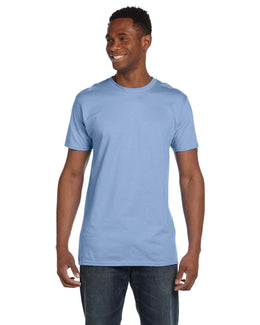 Hanes Combed Cotton T-Shirt 4980 | Light Blue - Front