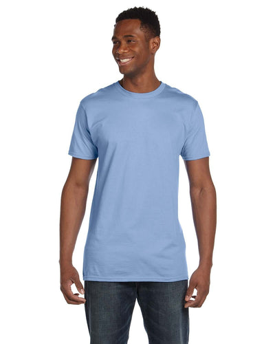 Hanes Combed Cotton T-Shirt 4980 | Light Blue - Front