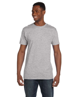 Hanes Combed Cotton T-Shirt 4980 | Light Steel - Front