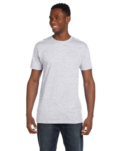 Hanes Combed Cotton T-Shirt 4980 | Ash - Front