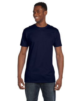 Hanes Combed Cotton T-Shirt 4980 | Navy - Front