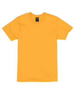 Hanes Combed Cotton T-Shirt 4980 | Gold - Front