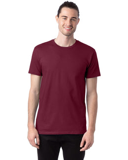 Hanes Combed Cotton T-Shirt 4980 | Maroon - Front