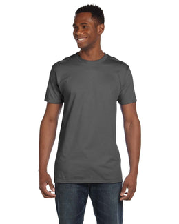Hanes Combed Cotton T-Shirt 4980 | Smoke Gray - Front