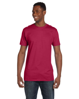 Hanes Combed Cotton T-Shirt 4980 | Heather Red - Front