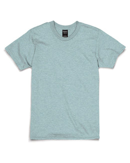 Hanes Combed Cotton T-Shirt 4980 | Marbled Ice Fall - Front