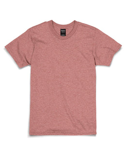 Hanes Combed Cotton T-Shirt 4980 | Mauve Heather - Front