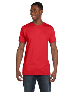 Hanes Combed Cotton T-Shirt 4980 | Athletic Red - Front