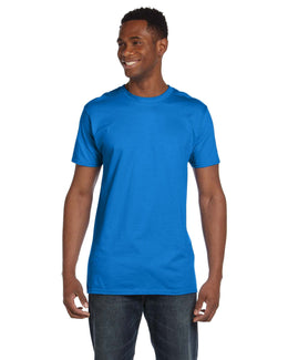 Hanes Combed Cotton T-Shirt 4980 | Bluebell Breeze - Front