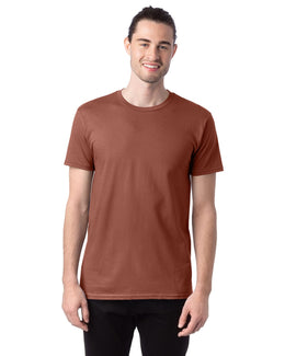 Hanes Combed Cotton T-Shirt 4980 | Canyon Rock Brwn - Front