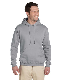 Jerzees SuperSweats Hooded Pullover Sweatshirt 4997 | Oxford - Front