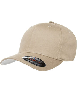 Yupoong 6-Panel Structured Mid-Profile Cap 5001 | Khaki - Front