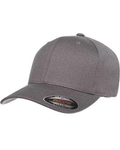 Yupoong 6-Panel Structured Mid-Profile Cap 5001 | Grey - Front